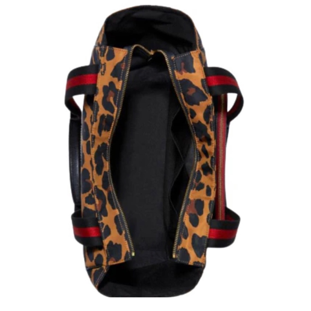 Coach - Leopard Print Tote Bag with Black Accents - Picture 3 of 13